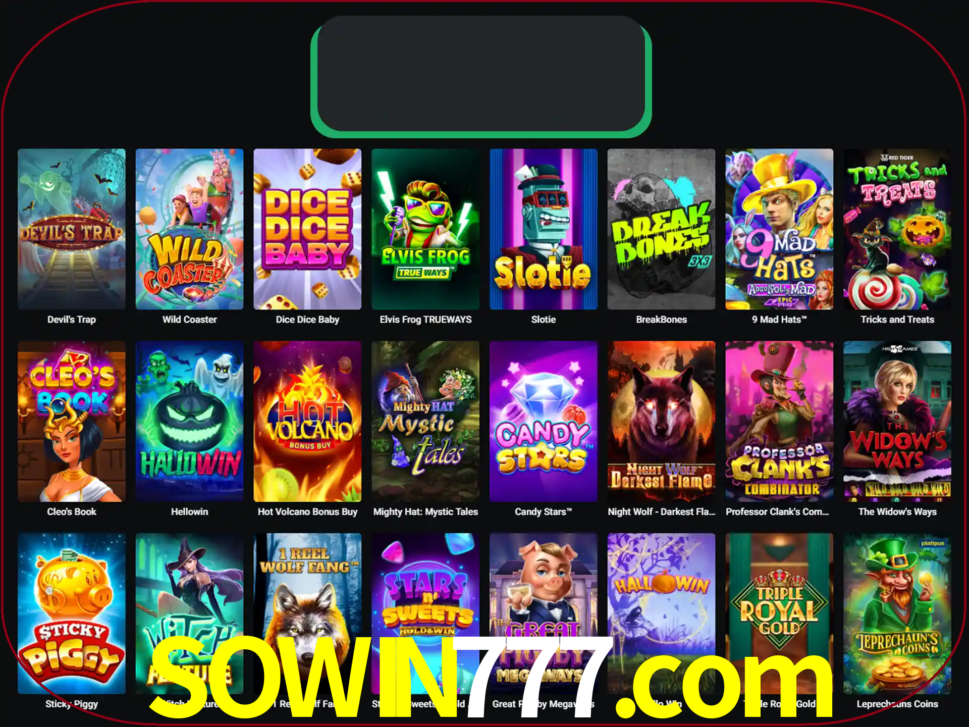Procure por seus amados jogos de slot.