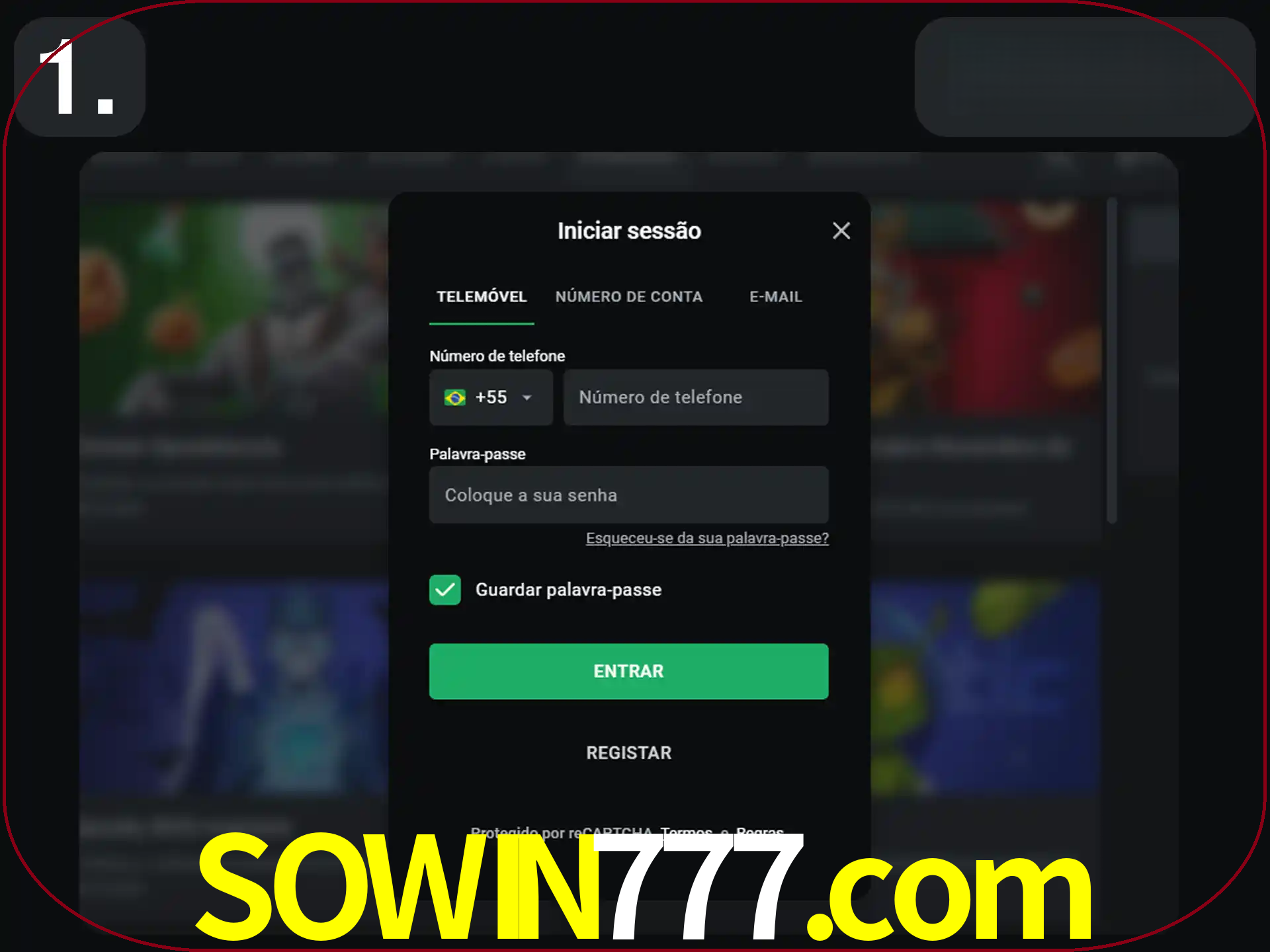 Acesse o site.
